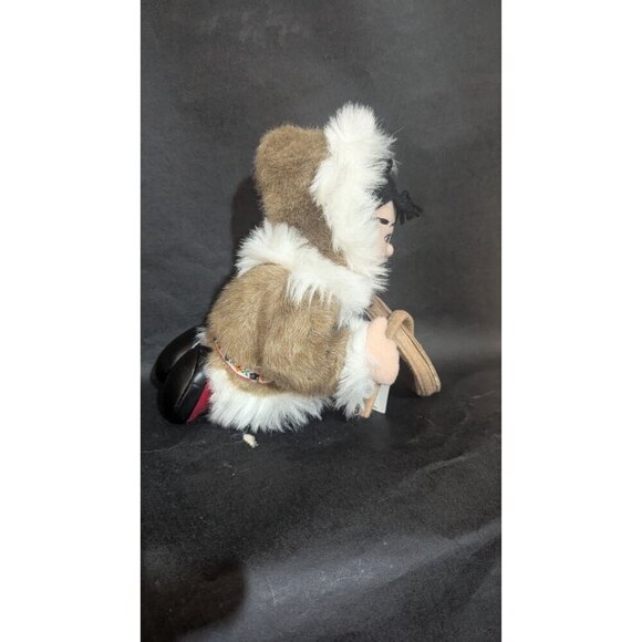 Comai Kid's Inuit Doll With Drum & Traditional Clothing plush - Picture 5 of 10